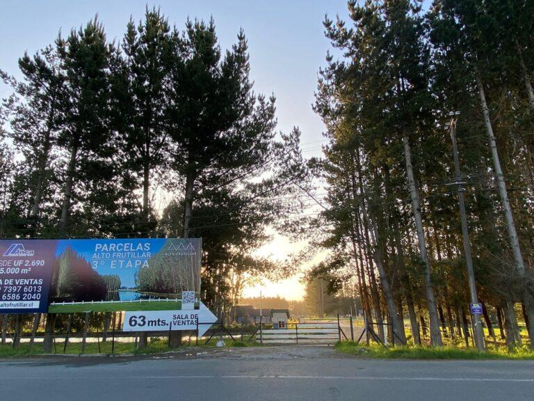 Parcela urbanizada en Frutillar